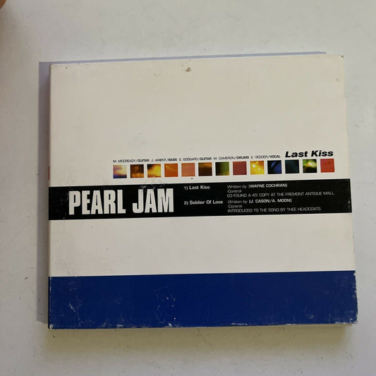 Pearl Jam – Last Kiss ~ Australian DIGIPAK CD Single 1999