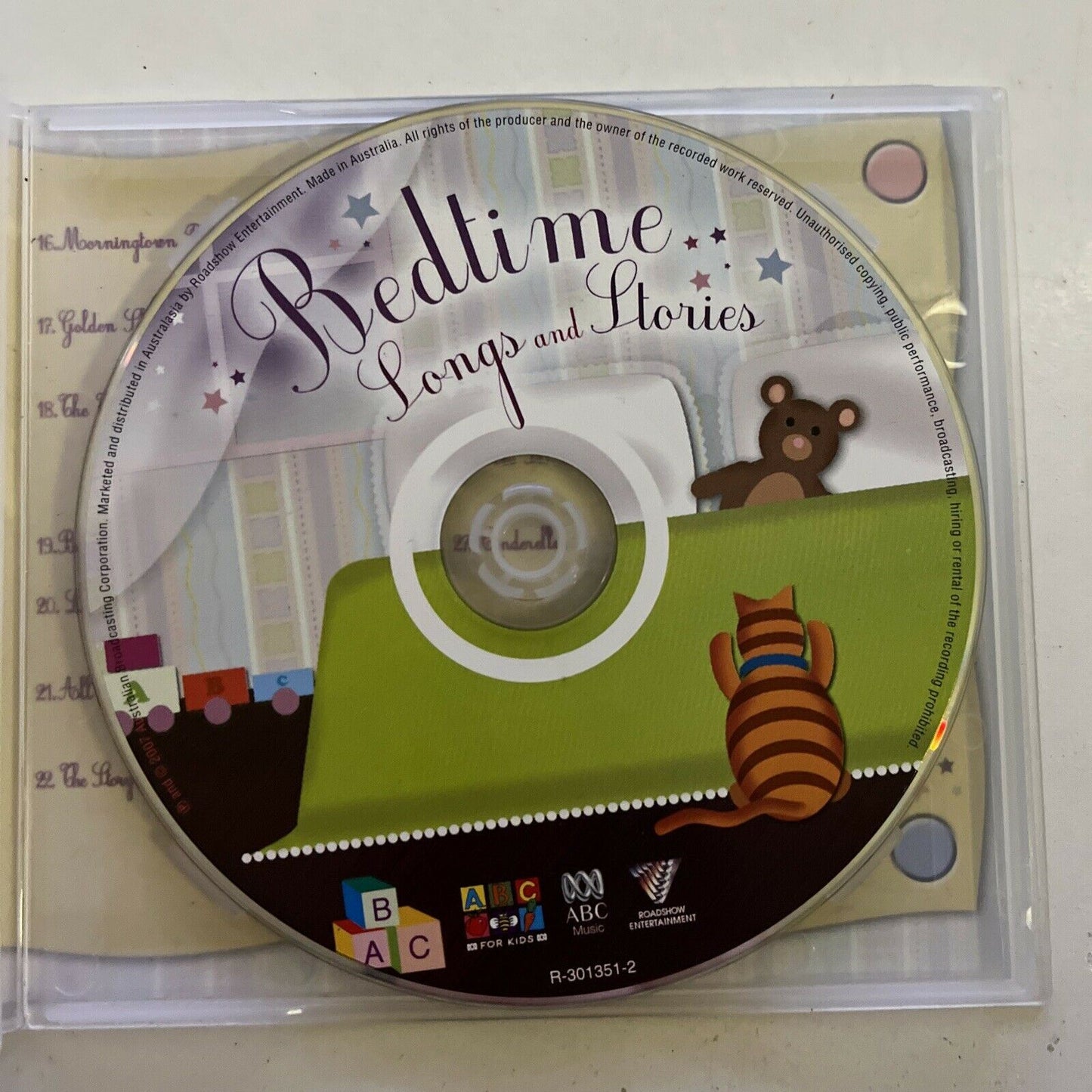 Bedtime Songs And Stories - ABC For Kids CD