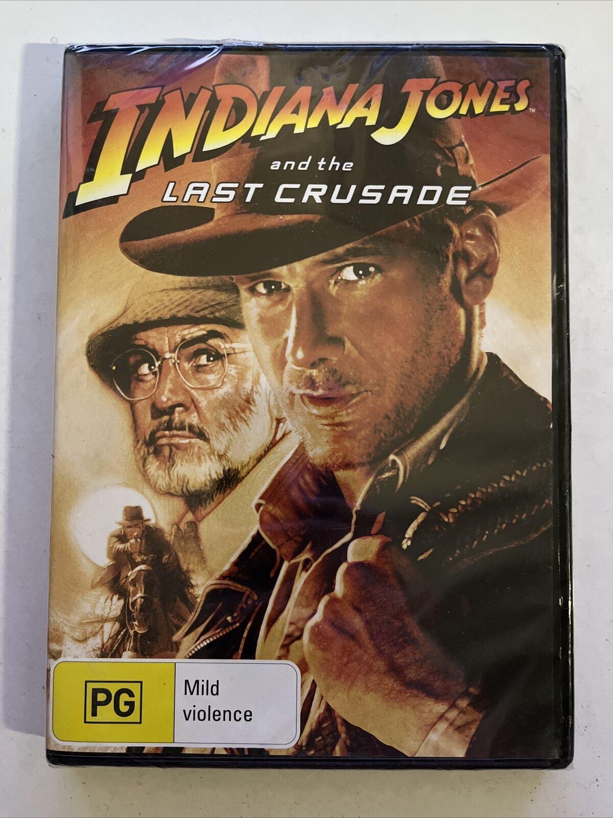 *New Sealed* Indiana Jones And The Last Crusade (DVD, 1989) Region 4