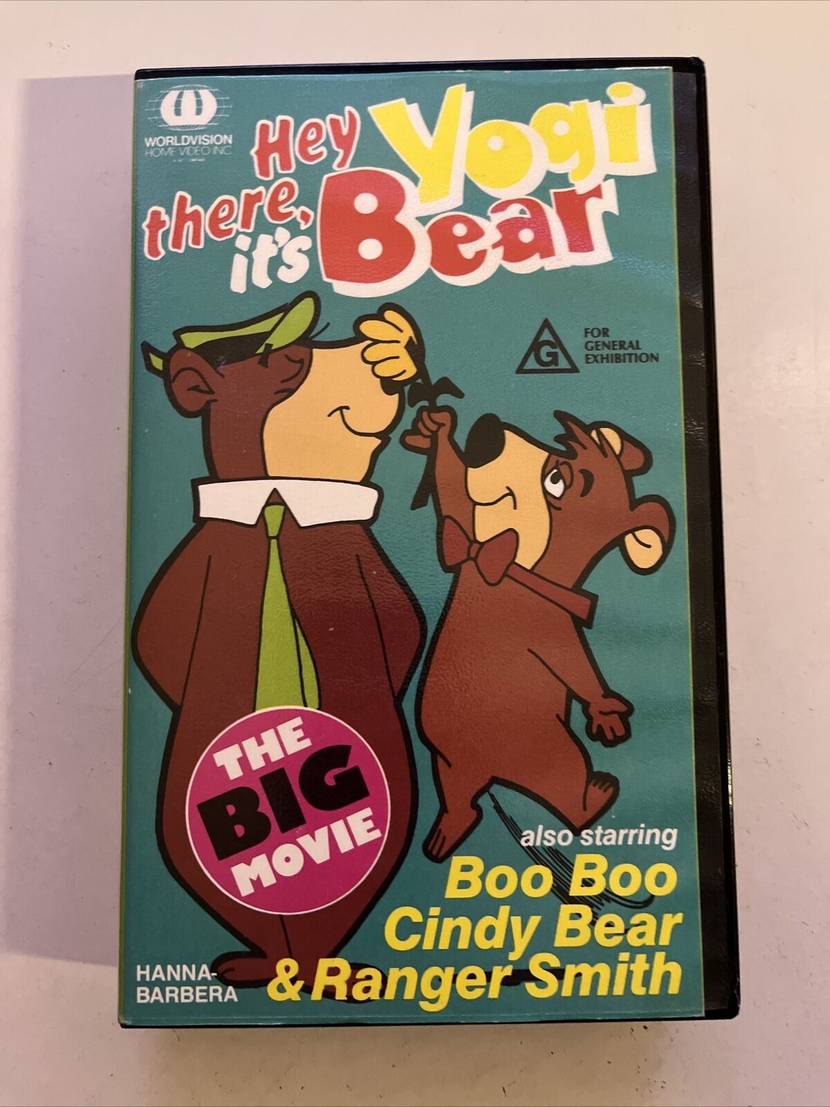 Hey There, It's Yogi Bear VHS PAL 1960