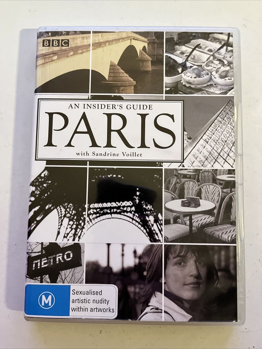 An Insider's Guide Paris (DVD, 2007) BBC Documentary. Sandrine Violett. Region 4