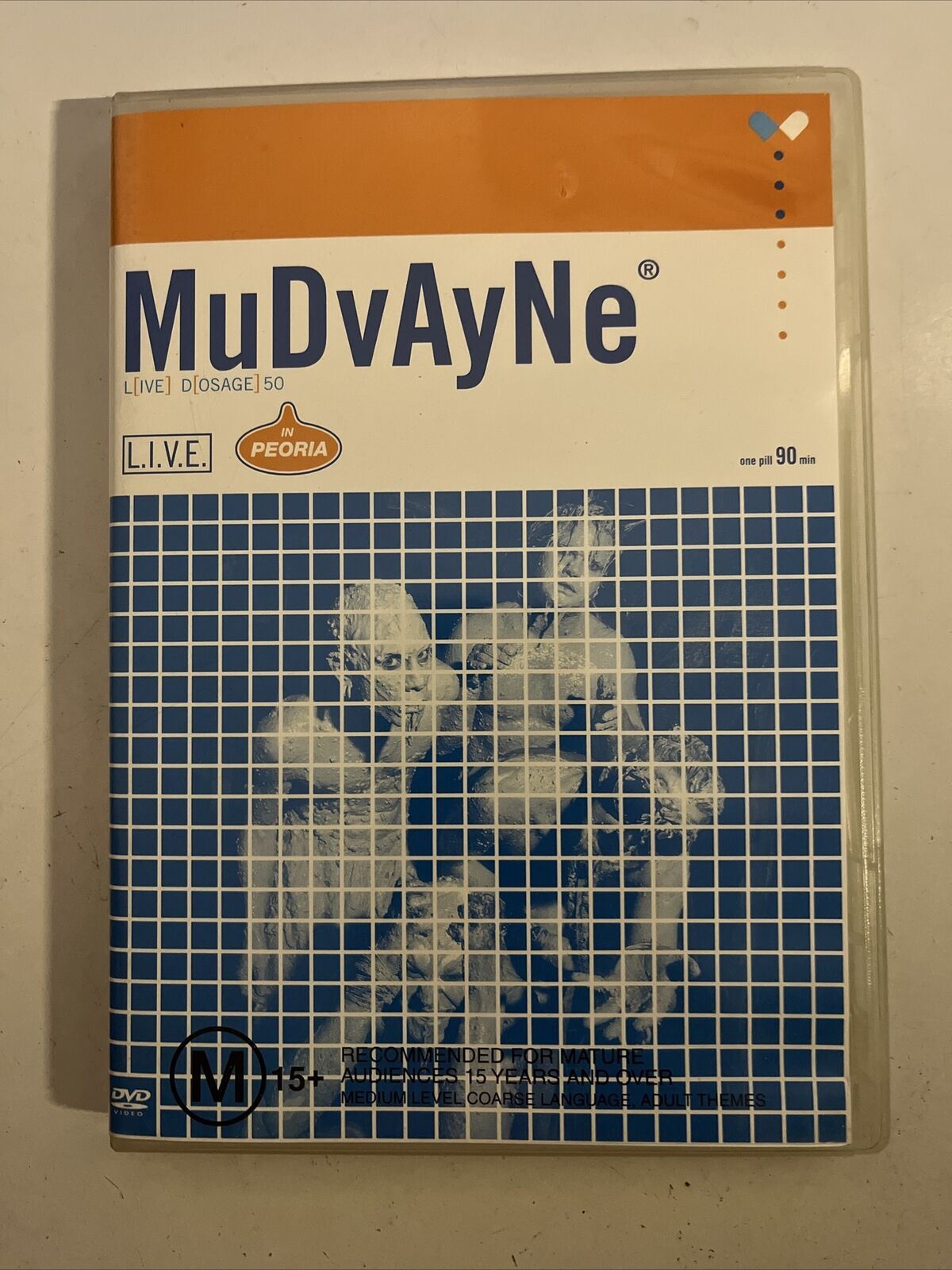 Mudvayne - Live Dosage 50 - Live In Peoria (DVD, 2001) All Regions