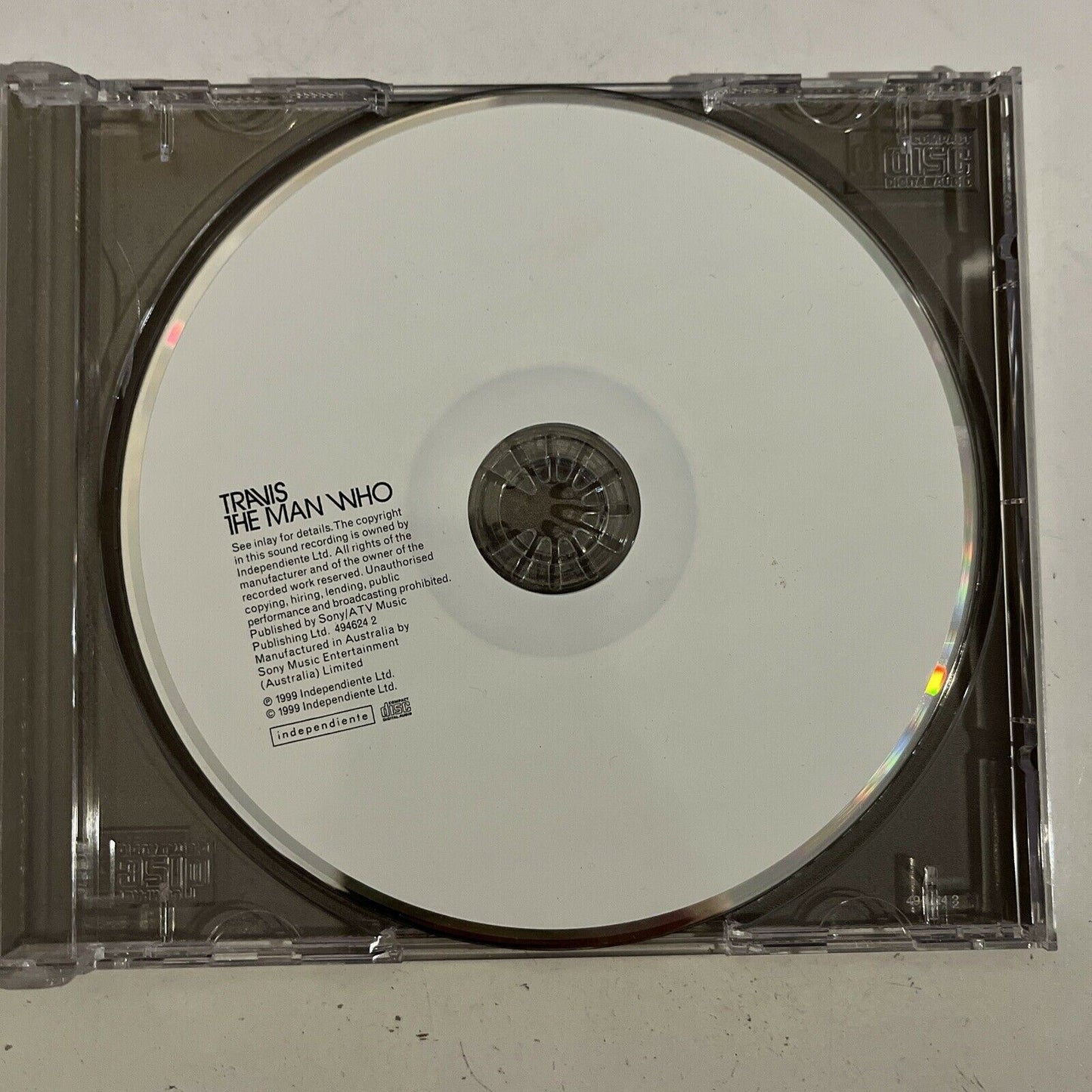 Travis – The Man Who (CD, 1999) Album