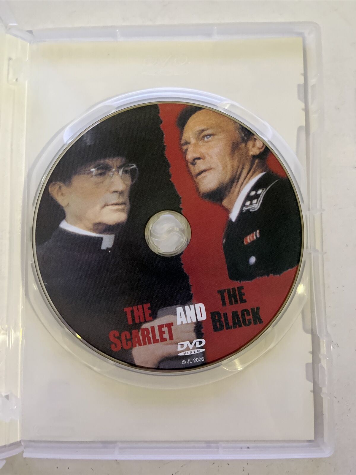 The Scarlet And The Black (DVD, 1983) Gregory Peck, Christopher Plummer