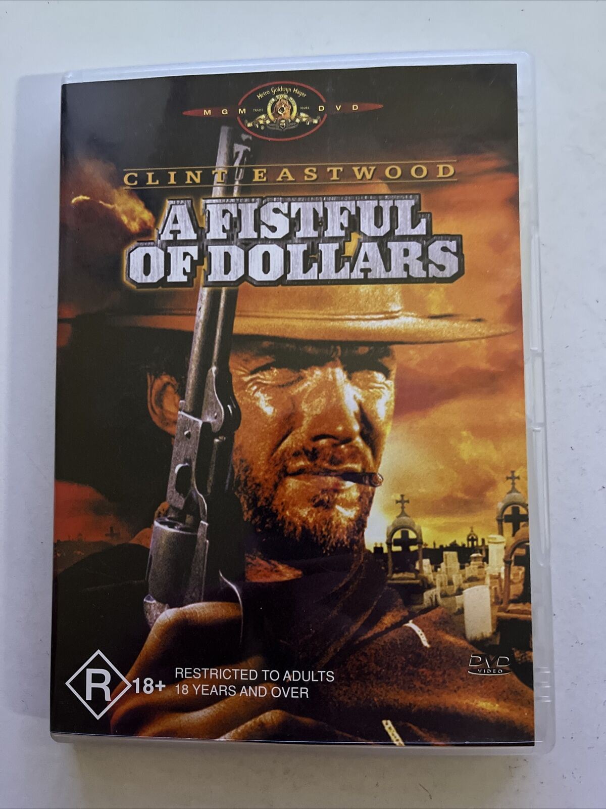 A Fistful Of Dollars / A Fistful Of Dynamite (DVD, 1972) Clint Eastwood. Region4