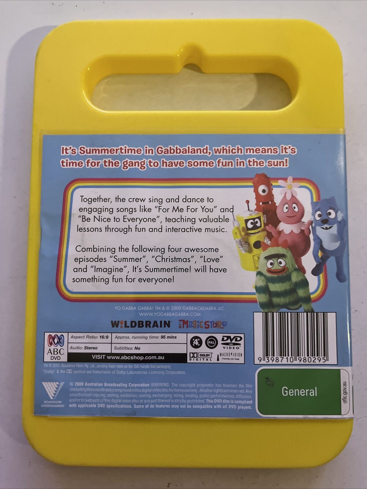 Yo Gabba Gabba! - It's Summertime! (DVD, 2008)