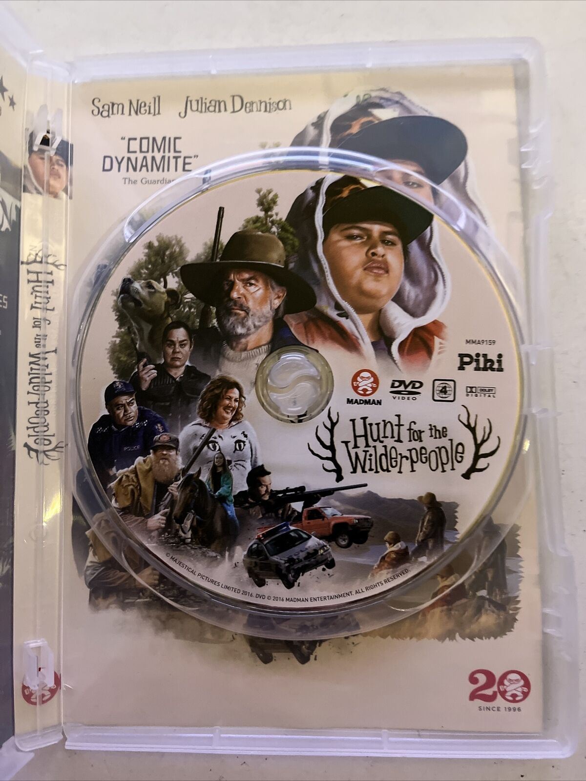 Hunt For The Wilderpeople (DVD, 2016) Sam Neill, Julian Dennison. Region 4