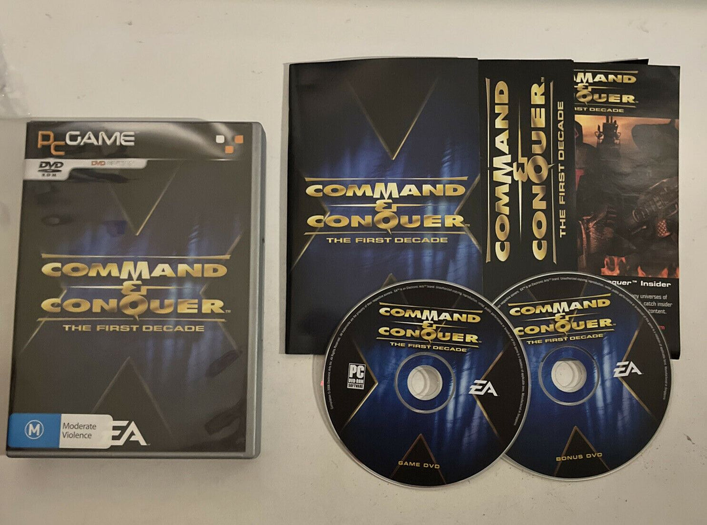 Command & Conquer The First Decade - PC Windows DVD EA Red Alert games