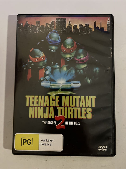 Teenage Mutant Ninja Turtles 2 - Secret Of The Ooze (DVD, 1990) Region 4