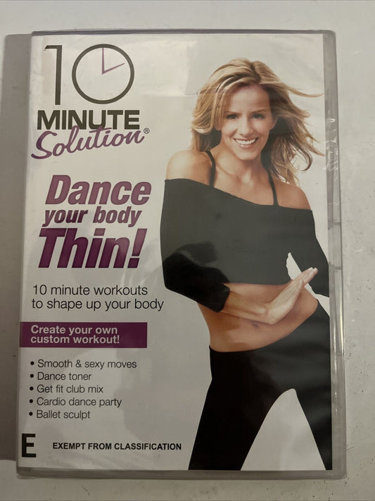 *New Sealed* 10 Minute Solution - Dance Your Body Thin (DVD, 2009)