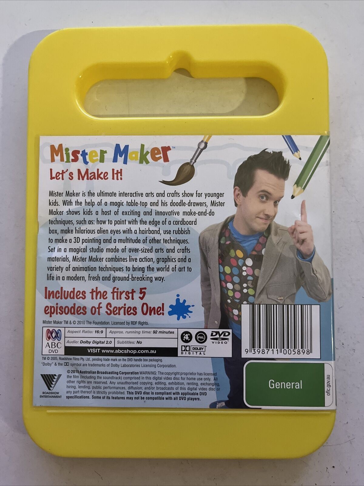 Mister Maker - Let's Make it! (DVD, 2009) ABC For Kids. Region 4