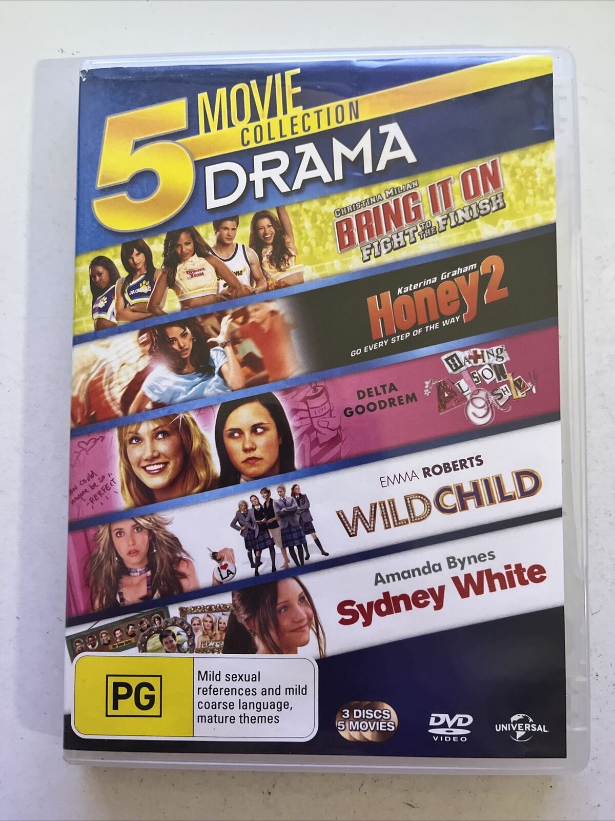Wild Child / Hating Alison Ashley / Bring It On / Honey 2 / Sydney White (DVD)