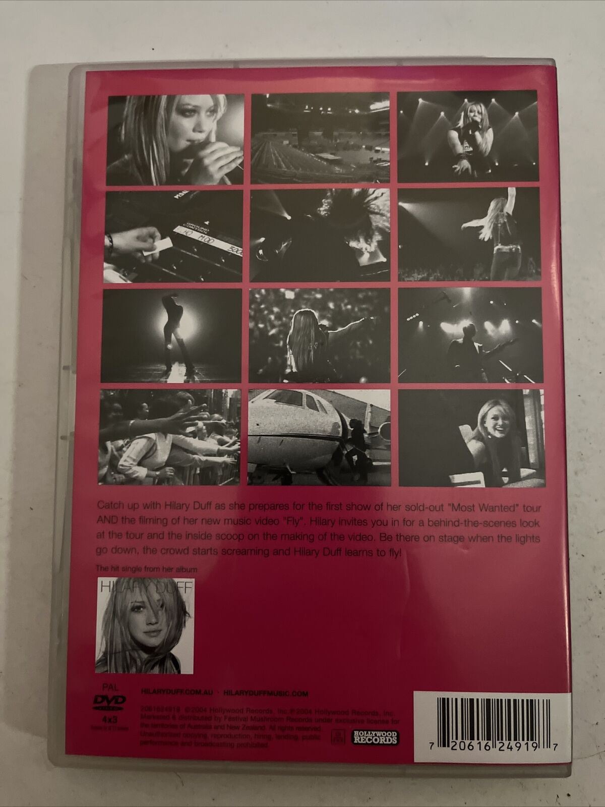 Hilary Duff - Learning To Fly (DVD, 2004) All Regions