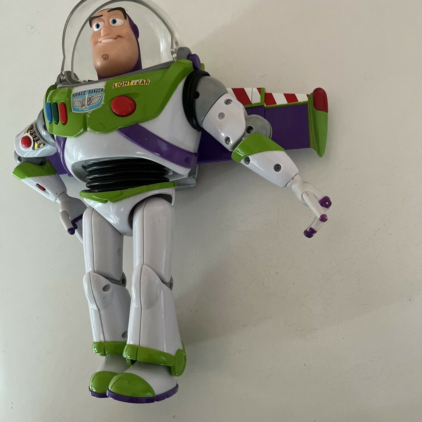 Buzz Lightyear Thinkway Toys Talking Action Figure Disney Pixar 12"