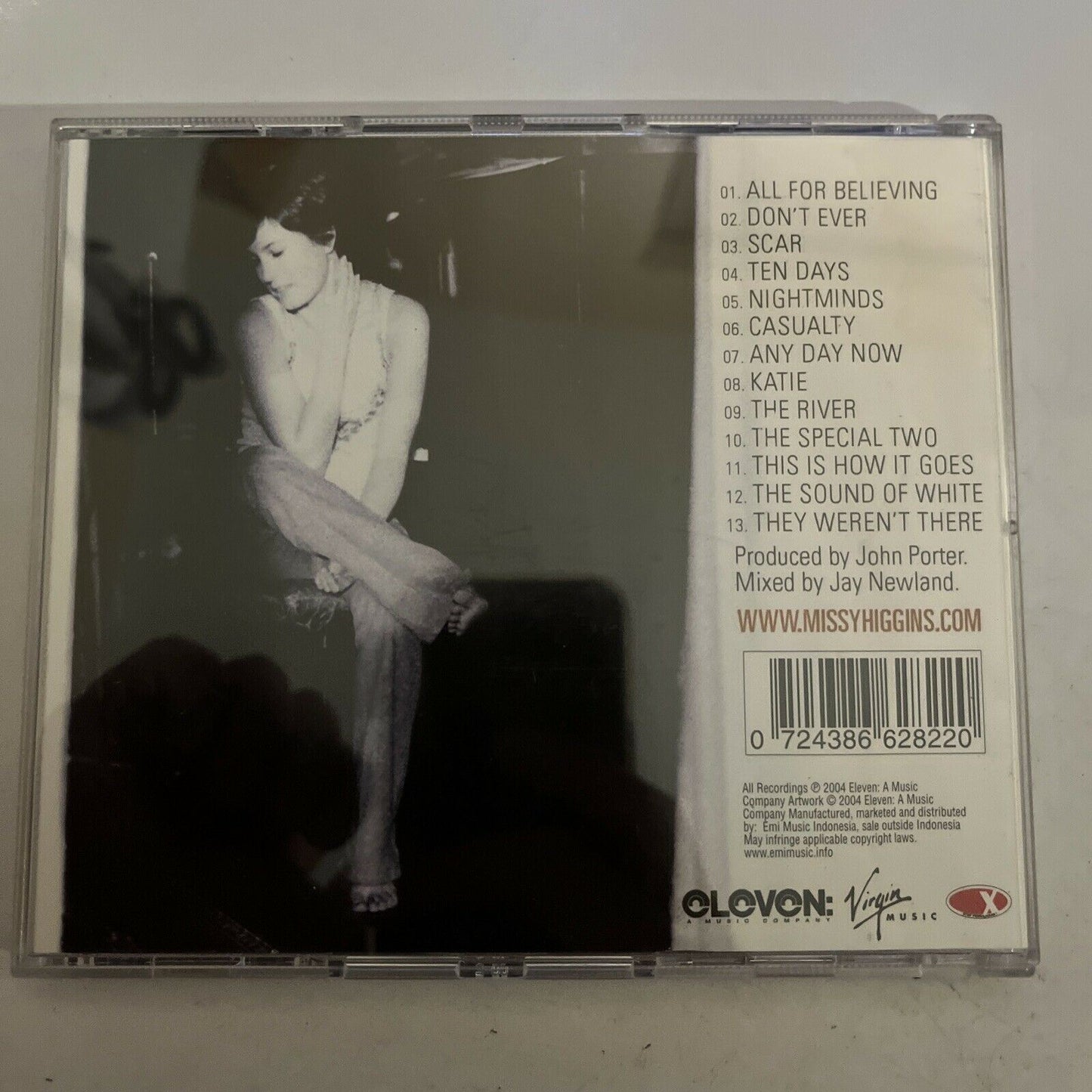 Missy Higgins ‎– The Sound Of White (CD, 2005) Album