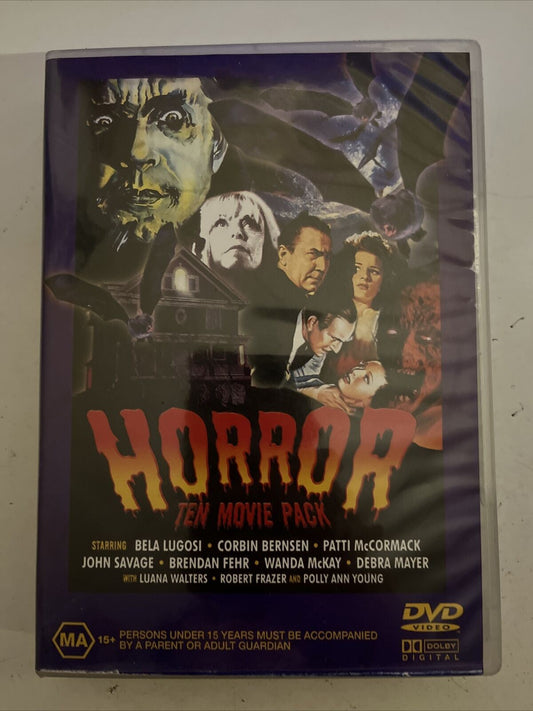 10 Horror Movie (DVD) Mommy, Bowery At Midnight, Dark Eyes Of London All Region