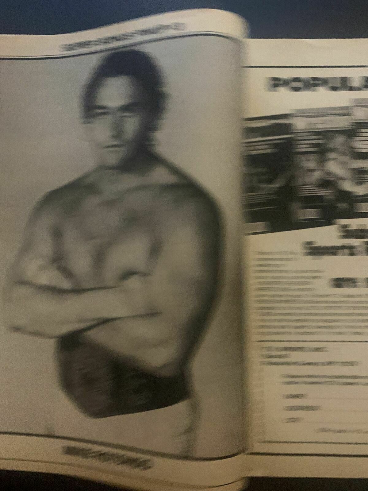 Sports Review Wrestling Magazine Spring 1984 - 1984 Annual Review, Tommy Rich