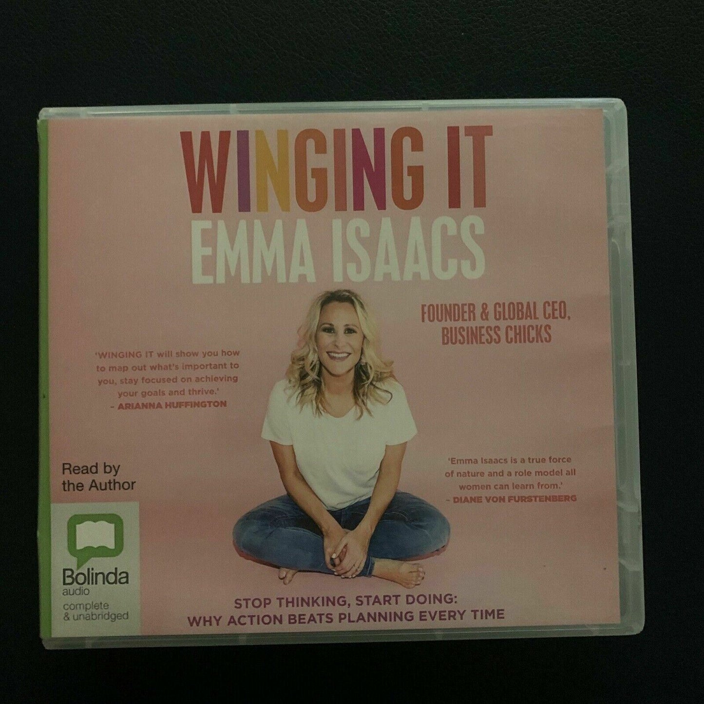 Winging It by Emma Isaacs (English) Audio CD