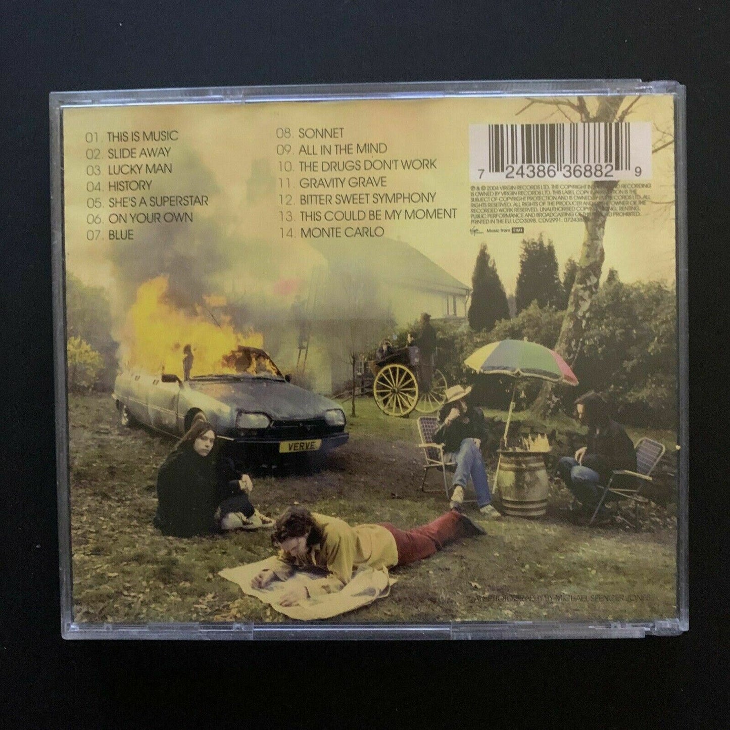 This Is Music: The Singles 92-98 by The Verve (CD, Nov-2004, Virgin)