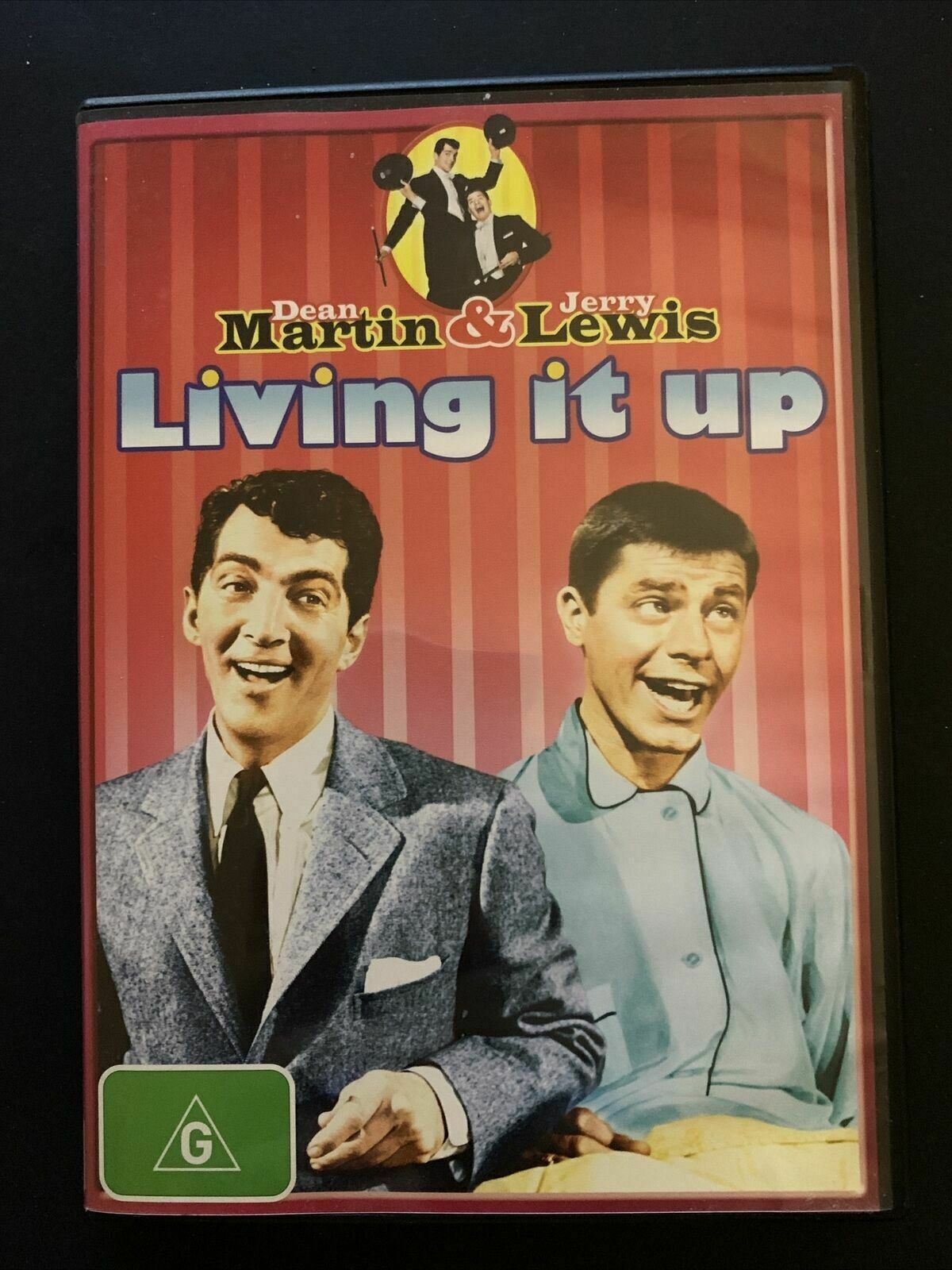 Living It Up (DVD, 1954) Dean Martin, Jerry Lewis, Janet Leigh - Region 2 & 4