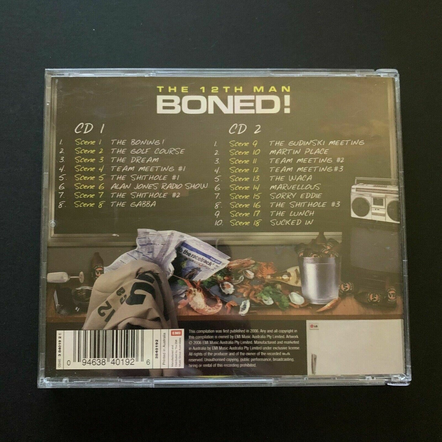 Boned by The 12th Man (CD, Dec-2006, Virgin)