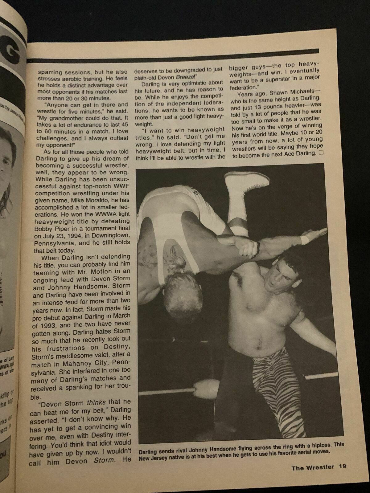 The Wrestler Magazine September 1995 - Undertaker, Diesel, Bret, Sid