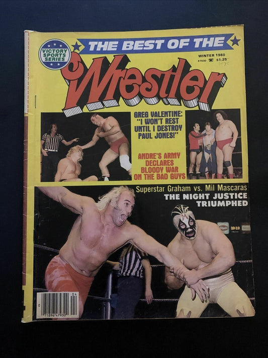 The Best Of The Wrestler Magazine Winter 1980 - Greg Valentine, Andre Giant