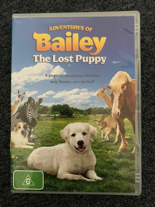 Adventures Of Bailey - The Lost Puppy (DVD, 2010) Rick Shew, Liz Cardenas