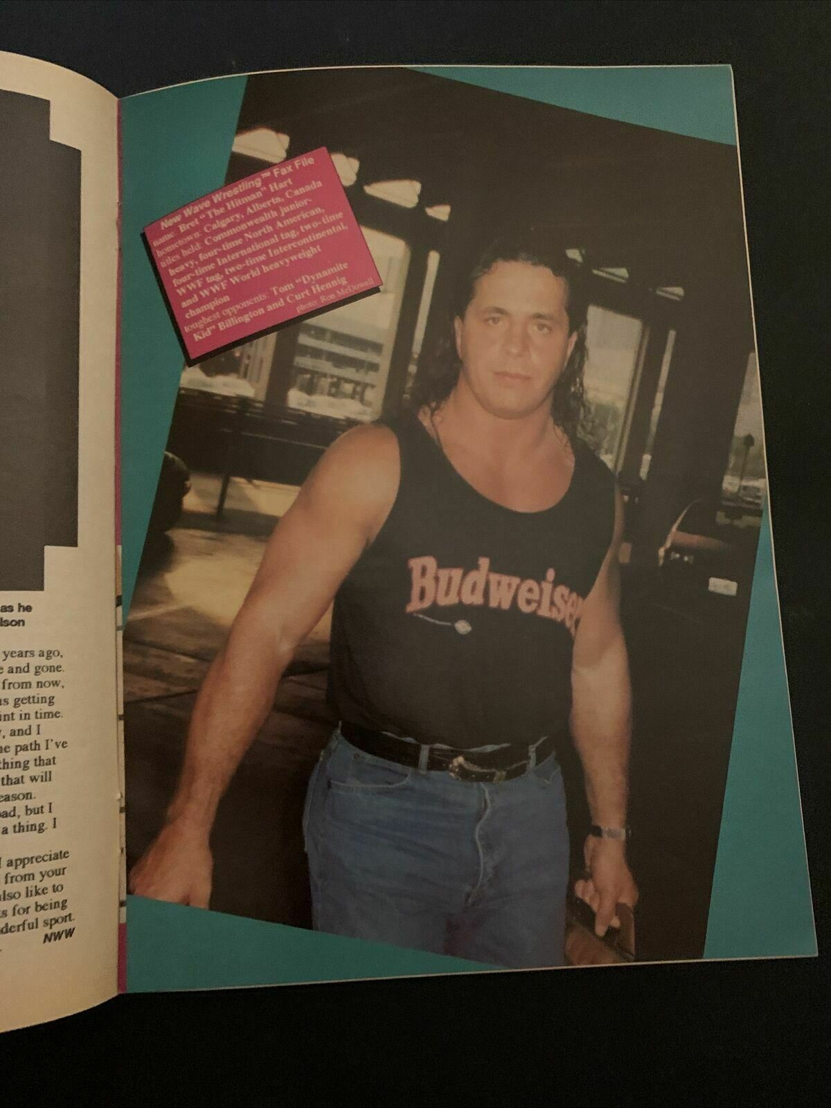 New Wave Wrestling Magazine July 1994 - Hulk Hogan, Brett Hart, Wendi Ritcher