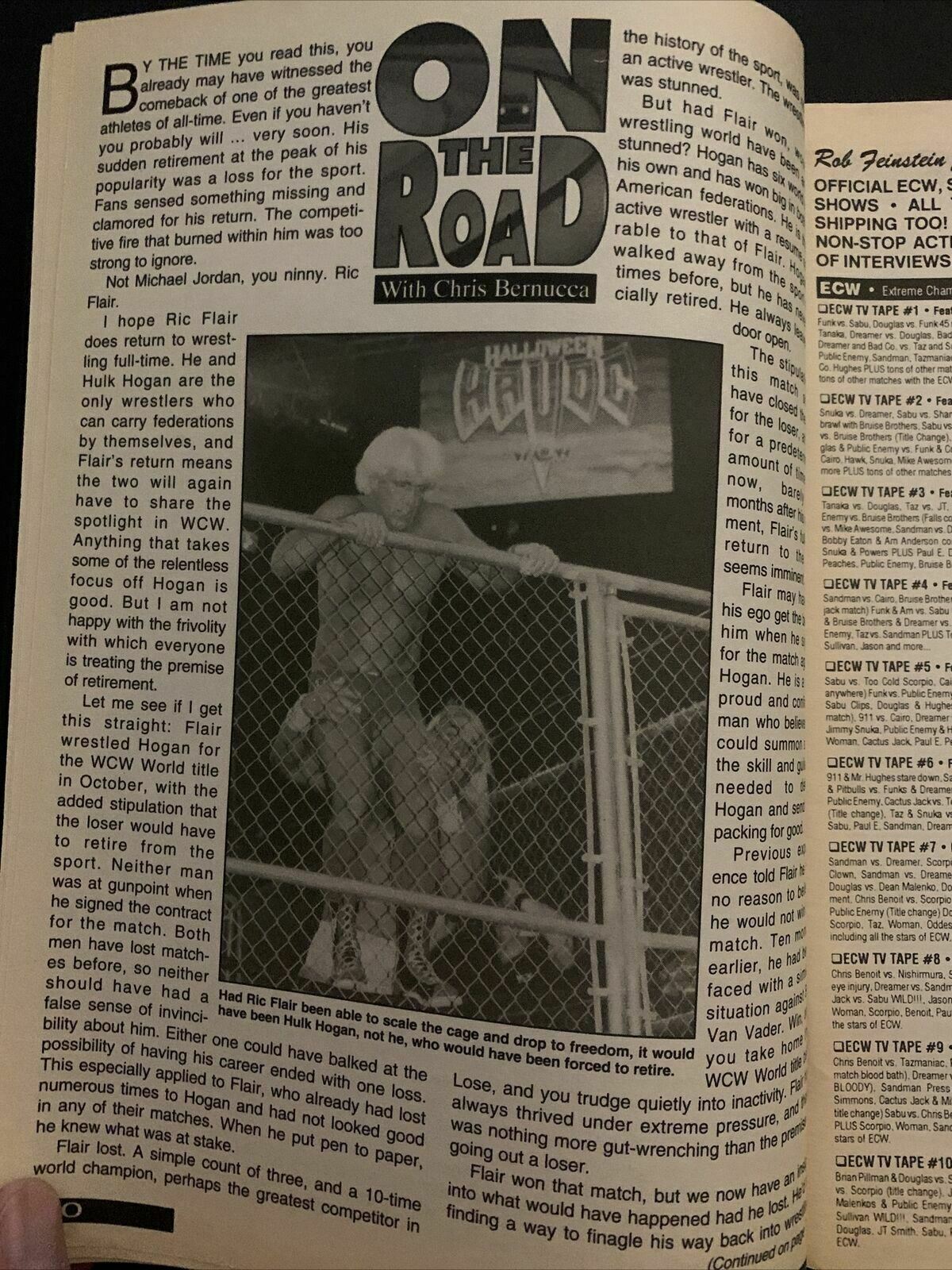 Inside Wrestling Magazine July 1995 - Shawn Michaels, Power Bomb, Big Van Vader
