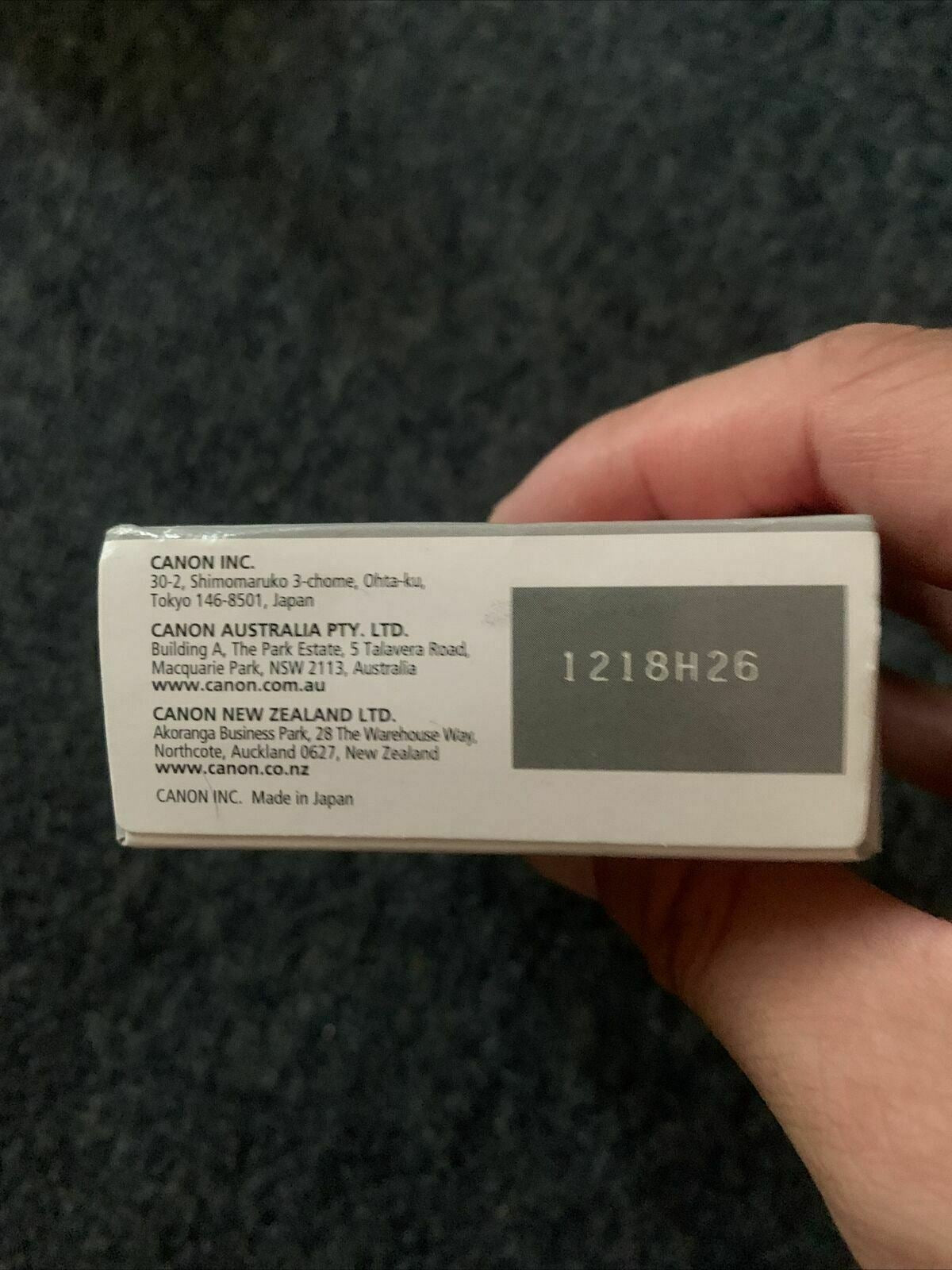 Canon PGI-650XLBK Black High-Capacity Pigment Ink Tank (Genuine) 500 A4 PAGES