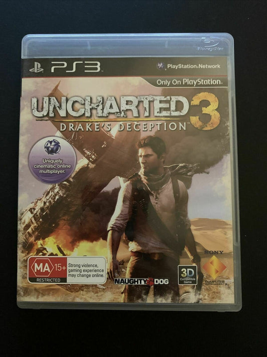 Uncharted 3: Drake's Deception - PS3 Playstation 3 Game