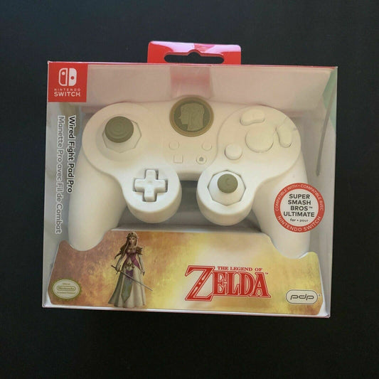 Official Nintendo Zelda Edition Pro Controller Wired for Nintendo Switch *NEW*
