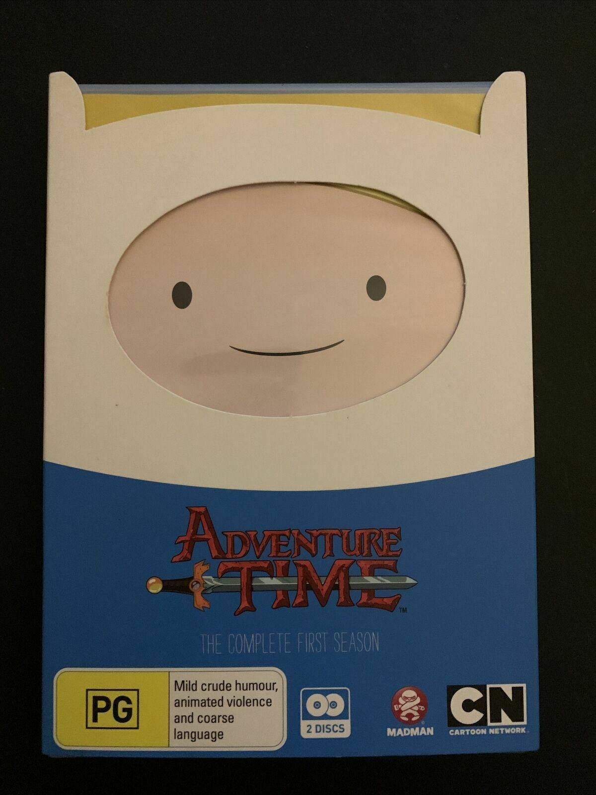 Adventure Time : Season 1 & 2 (DVD) Region 4