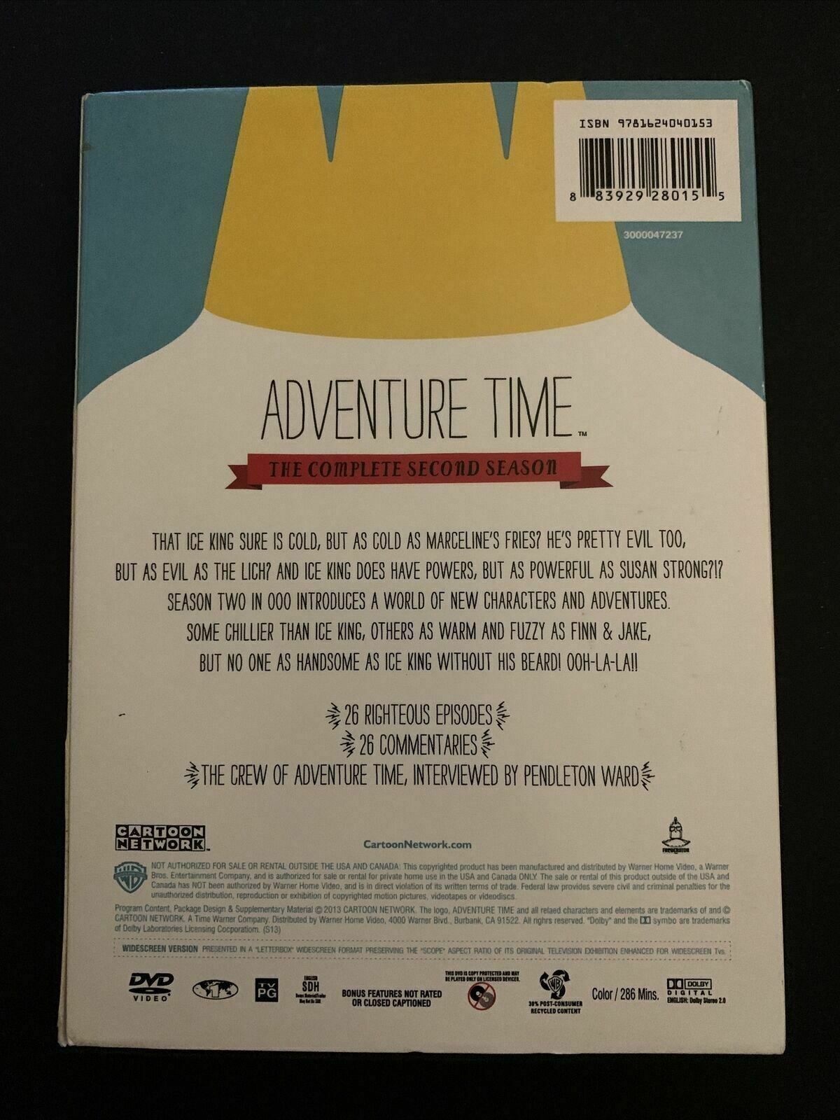 Adventure Time : Season 1 & 2 (DVD) Region 4