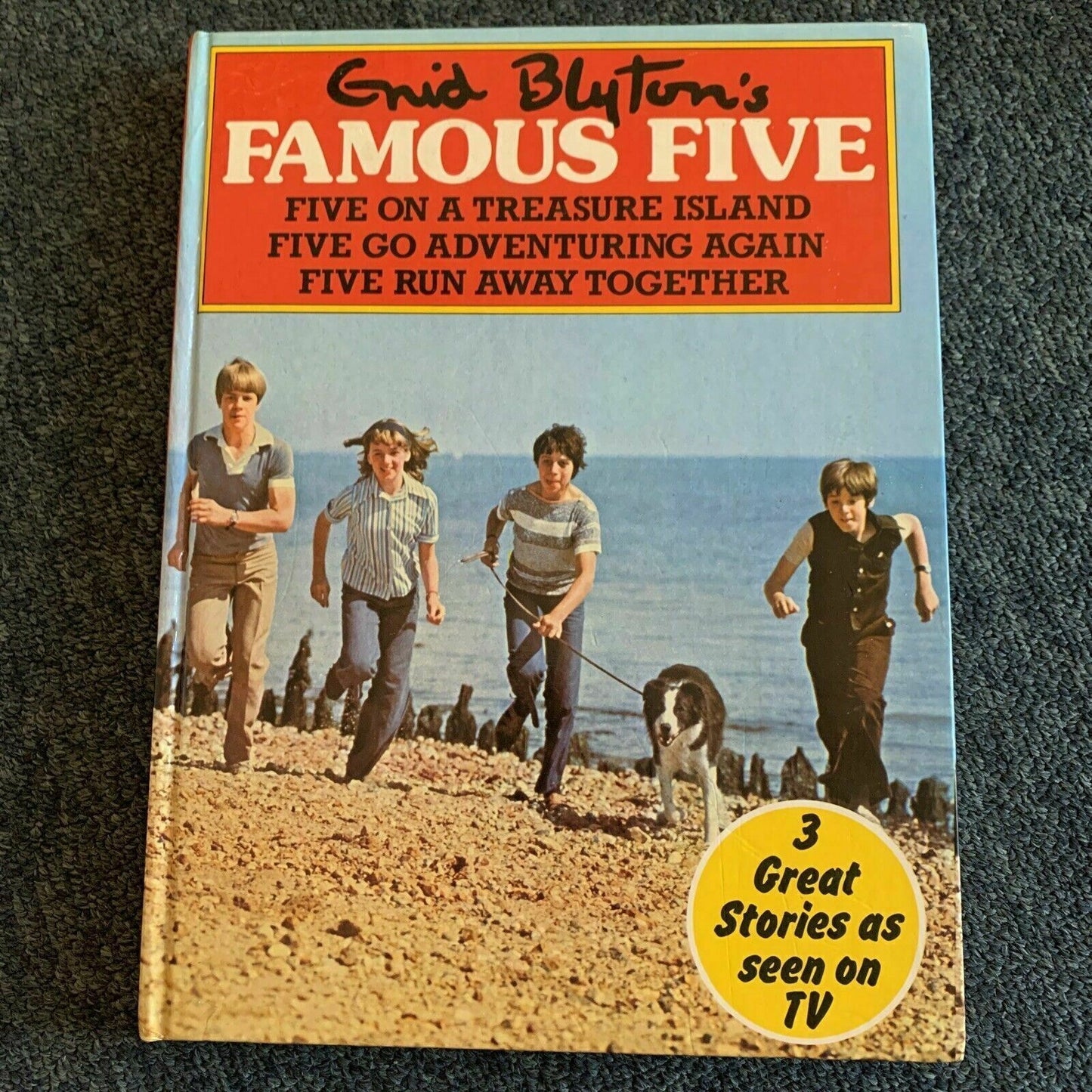 Grid Blyton's: Famous Five: 3 Great Stories As Seen On TV Hardcover 1983