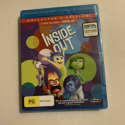 *New Sealed* Inside Out (Bluray, 2015) All Regions