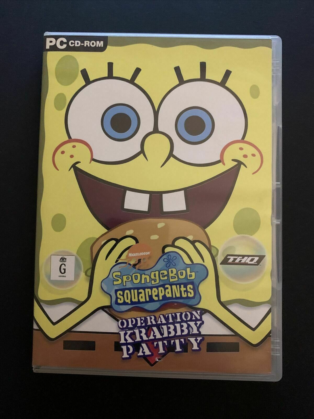 SpongeBob SquarePants: Operation Krabby Patty - PC Windows CDROM (2001)