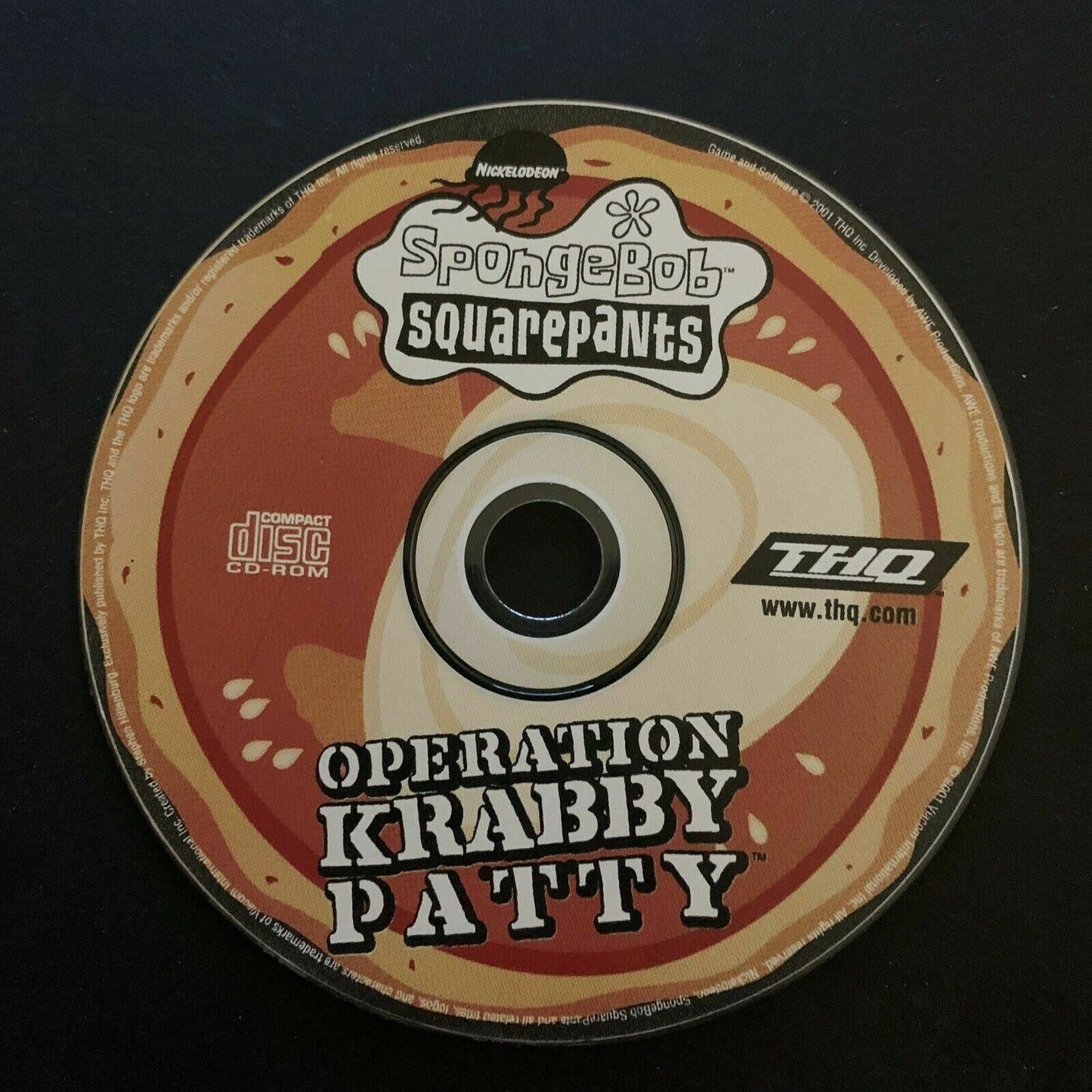 SpongeBob SquarePants: Operation Krabby Patty - PC Windows CDROM (2001)