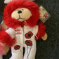 4x Beanie Baby: Baby Forget Me Not, Gerbera, Poppy, Frangipani, Rose & Bluebell