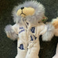4x Beanie Baby: Baby Forget Me Not, Gerbera, Poppy, Frangipani, Rose & Bluebell