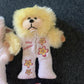 4x Beanie Baby: Baby Forget Me Not, Gerbera, Poppy, Frangipani, Rose & Bluebell