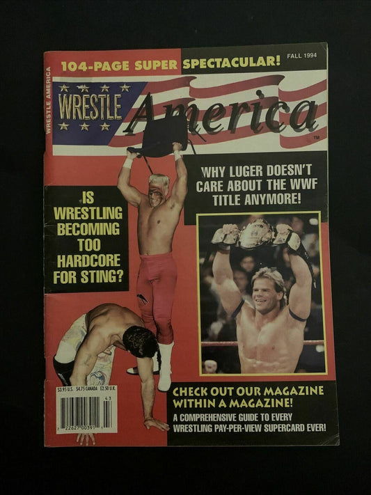 Wrestle America Magazine Fall 1994