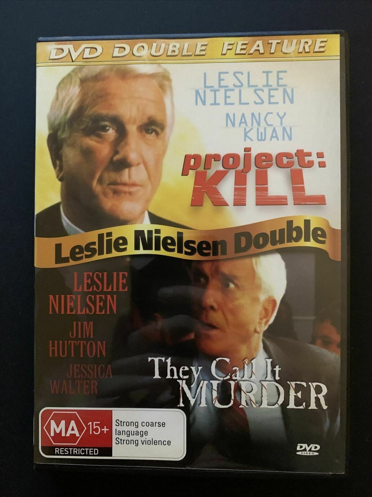 Leslie Nielsen Double - Project: Kill & They Call It Murder (DVD)