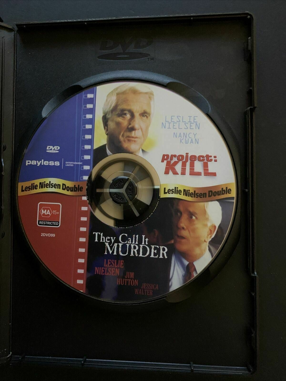 Leslie Nielsen Double - Project: Kill & They Call It Murder (DVD)