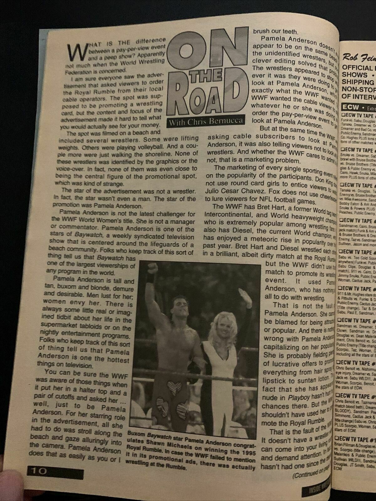 Inside Wrestler Magazine May 1995 - Shawn Michaels, Diesel,  WrestleMania