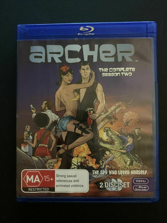 Archer : Season 2 (Blu-ray, 2011) Region B