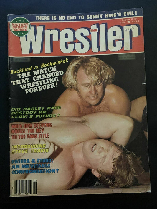 The Wrestler Magazine August 1979 - Ric Flair, Backlund, Bockwinkel, Ray Stevens