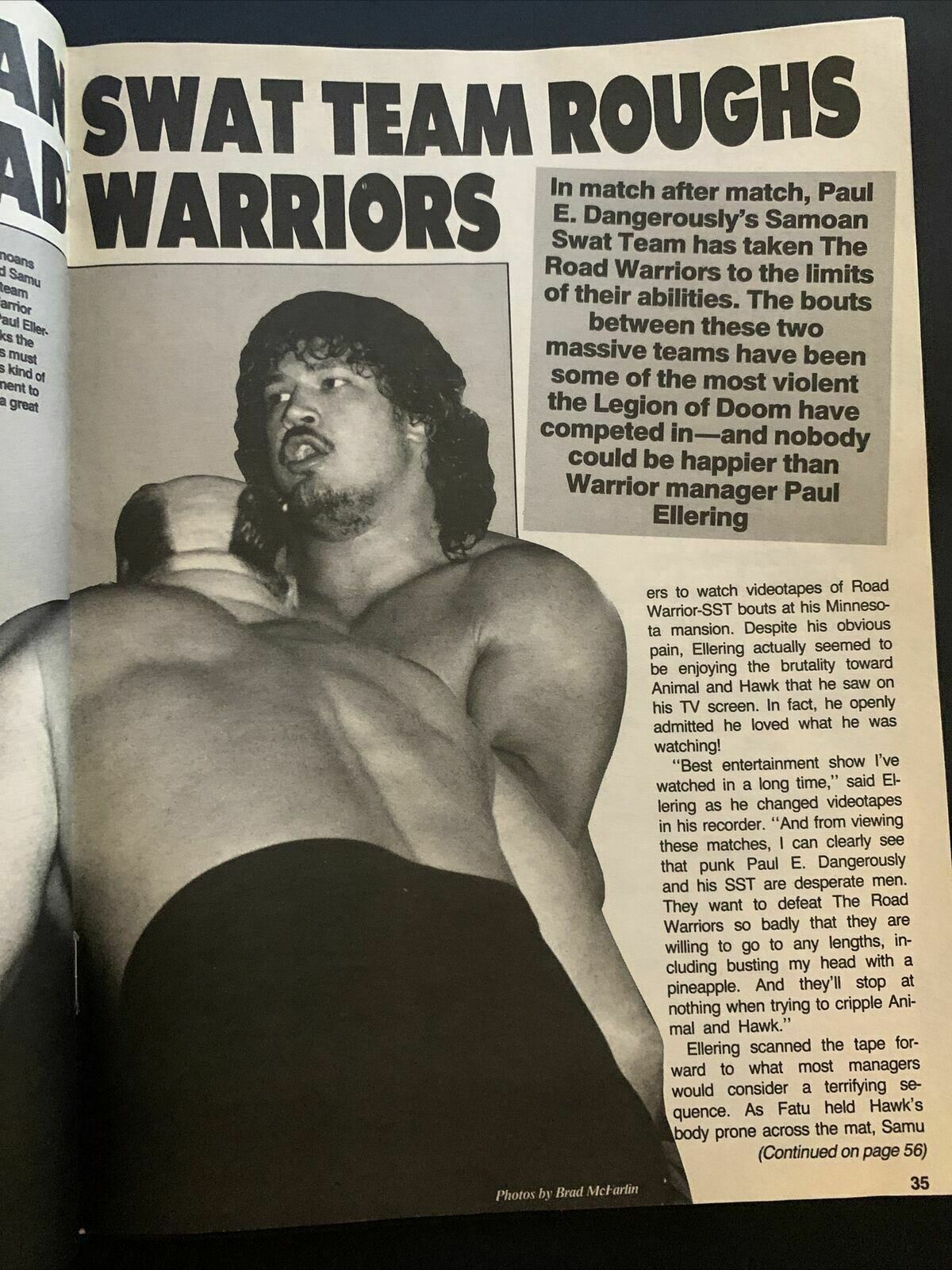 Inside Wrestling Magazine October 1989 - Dusty Rhodes, Ted DiBiase, Hogan