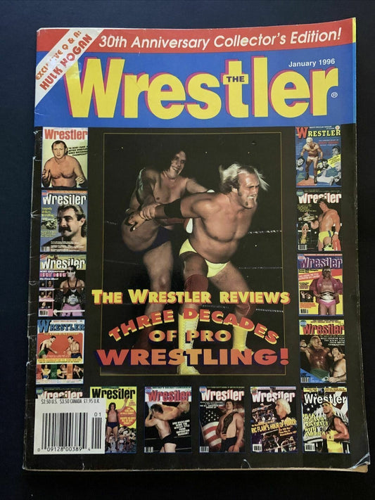 The Wrestler Magazine January 1996 - 30th Anniversary Collector's Edition